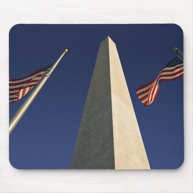 Washington Monument U.S.A. Flags Mouse Pad (Front)
