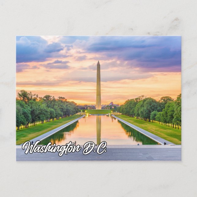 Washington Monument, Washington, D.C., USA Postcard (Front)