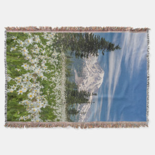 Washington, Mount Rainier National Park 1 Throw Blanket
