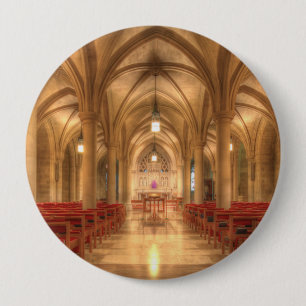 Washington National Cathedral Bethlehem Chapel 10 Cm Round Badge