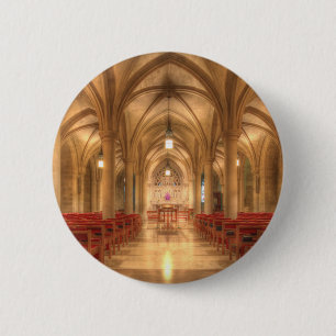 Washington National Cathedral Bethlehem Chapel 6 Cm Round Badge