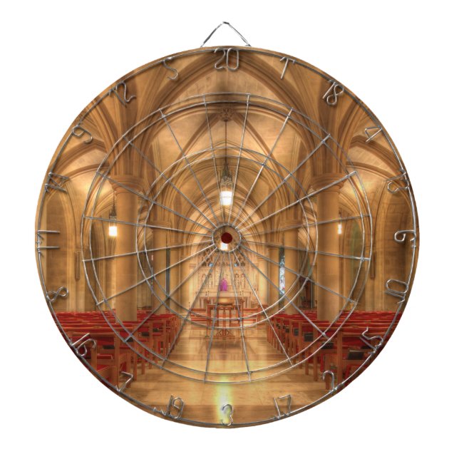 Washington National Cathedral Bethlehem Chapel Dartboard (Front)