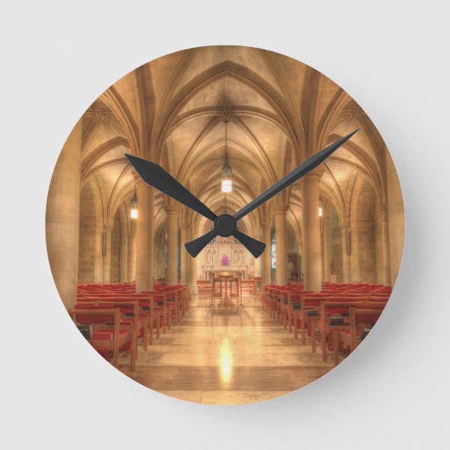 Washington National Cathedral Bethlehem Chapel Round Clock (Front)