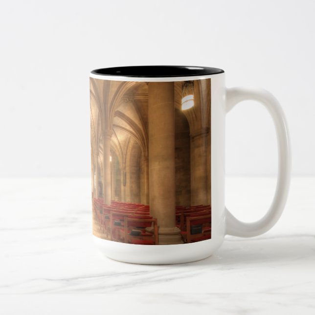 Washington National Cathedral Bethlehem Chapel Two-Tone Coffee Mug (Right)