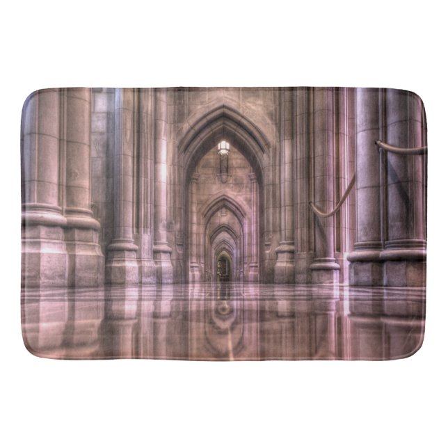 Washington National Cathedral Reflections Bath Mat (Front)