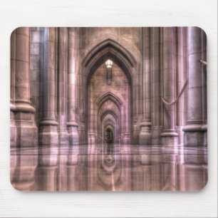 Washington National Cathedral Reflections Mouse Pad