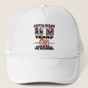 Washington Nixon Dump Trump Liar Trucker Hat