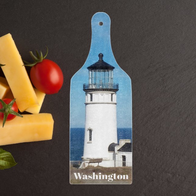 Washington North Head Coastal Lighthouse Cutting Board (In Situ)