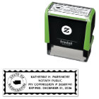 Washington Notary Public Self Inking Rubber Stamp