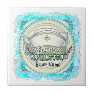 Washington Nurse Ceramic Tile