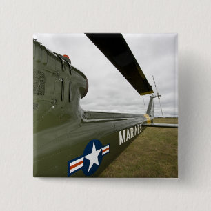 Washington, Olympia, military airshow. 15 Cm Square Badge