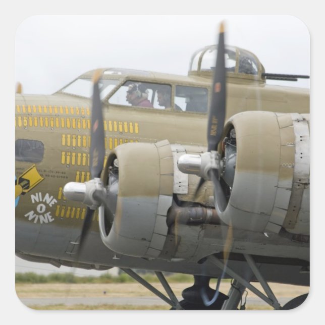 Washington, Olympia,  military airshow. 2 Square Sticker (Front)