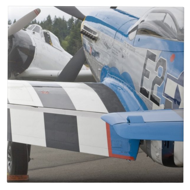 Washington, Olympia,  military airshow. 4 Ceramic Tile (Front)