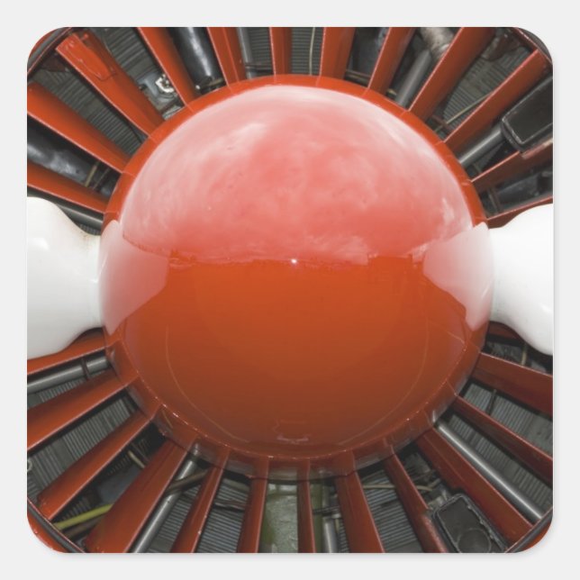 Washington, Olympia,  military airshow. 5 Square Sticker (Front)