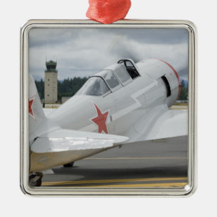 Washington, Olympia, military airshow. 6 Metal Ornament
