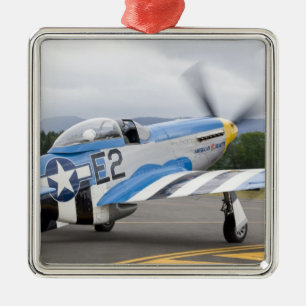 Washington, Olympia,  military airshow. Metal Ornament