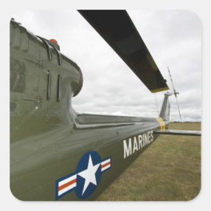 Washington, Olympia, military airshow. Square Sticker