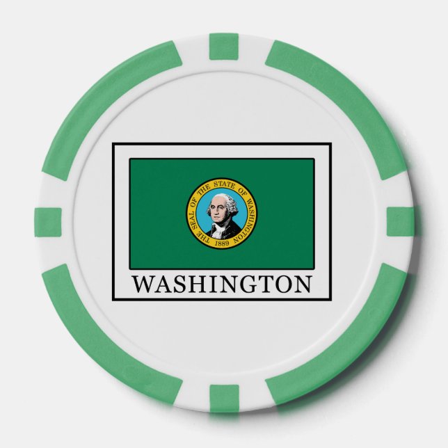 Washington Poker Chips (Front)