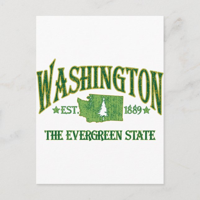 Washington Postcard (Front)