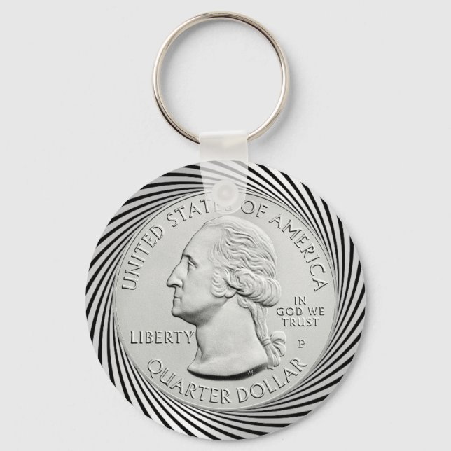 WASHINGTON QUARTER KEY RING (Front)