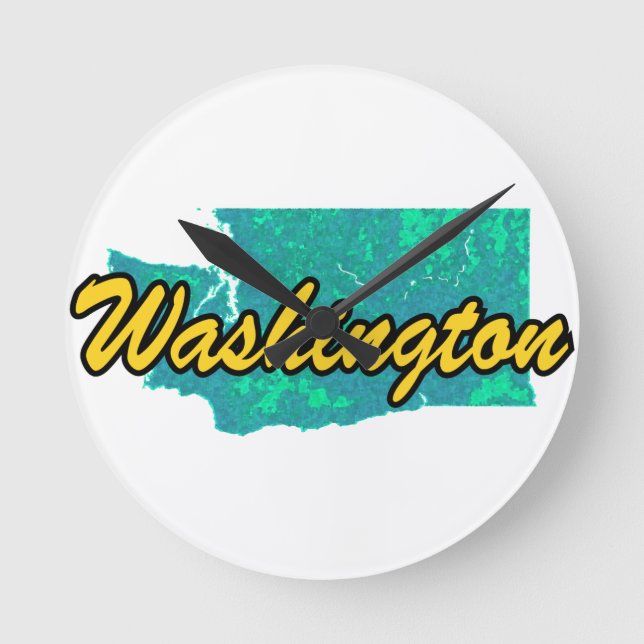 Washington Round Clock (Front)