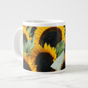 Washington, Seattle, Sunflower for sale pike Large Coffee Mug