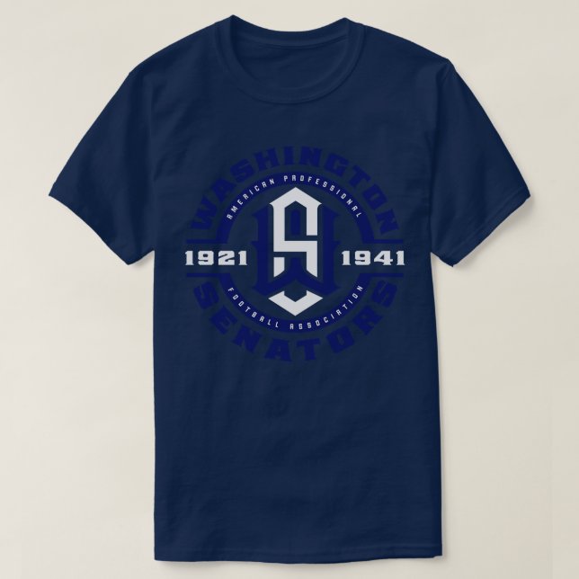 Washington Senators 1 T-Shirt (Design Front)