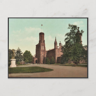Washington. Smithsonian Institution classic Photoc Postcard