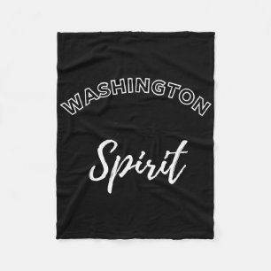 Washington Soccer Fan Support Stadium Show Your Sp Fleece Blanket