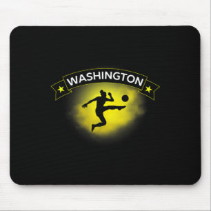 Washington Soccer Fan Support Stadium Show Your Sp Mouse Pad