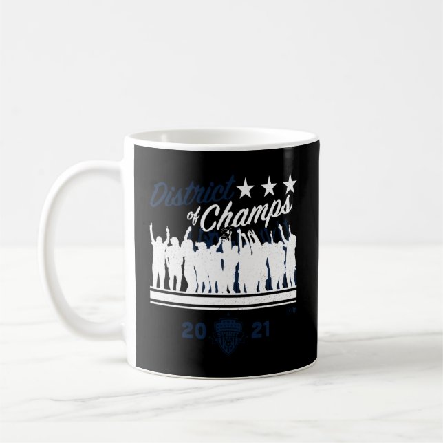 Washington Spirit District Of Champs Washington So Coffee Mug (Left)
