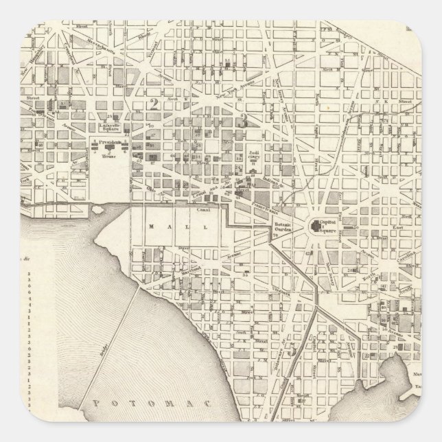 Washington Square Sticker (Front)