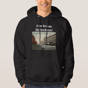 Washington St., Hoboken, New Jersey Vintage Hoodie