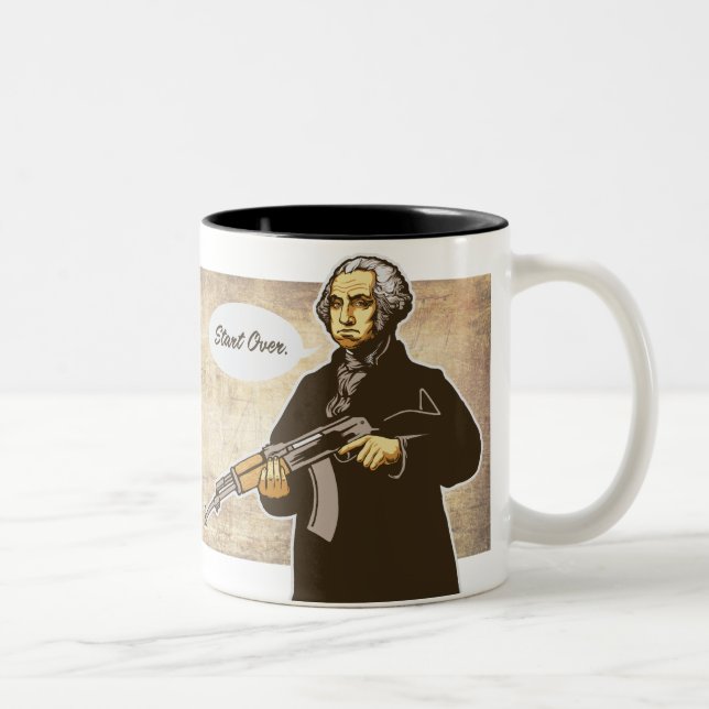 Washington "Start Over" Mugs (Right)