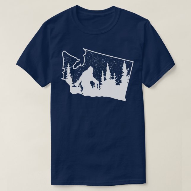 Washington State 1 T-Shirt (Design Front)