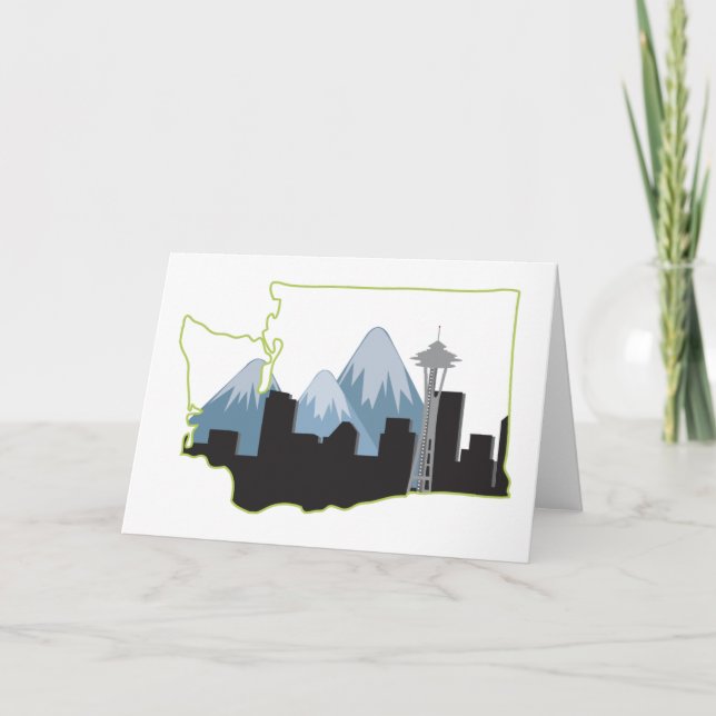 Washington State Card (Front)