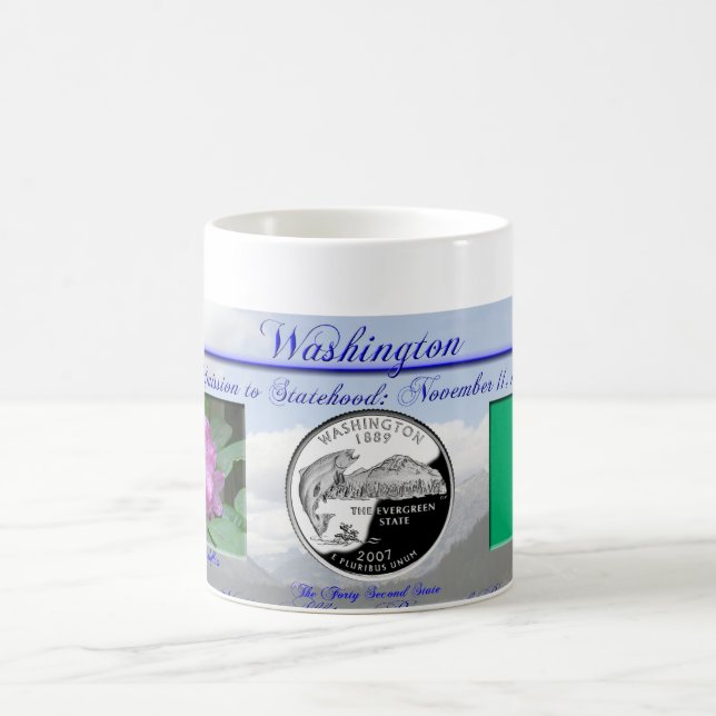 Washington State Commemorative Coffee Mug (Center)