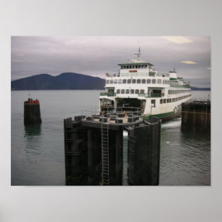 Washington State Ferry Poster