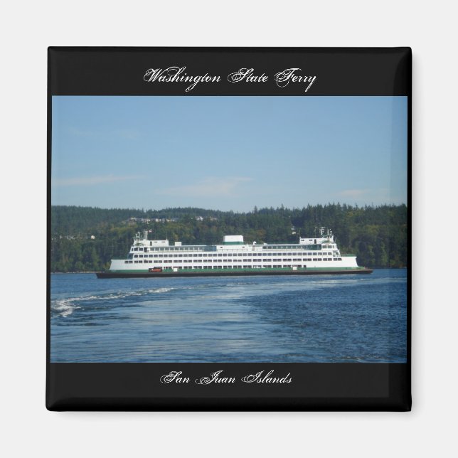 Washington State Ferry, San Juan Islands Magnet (Front)