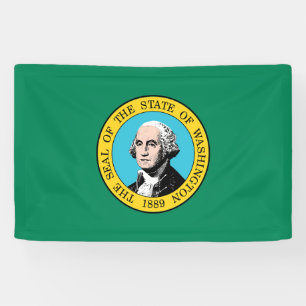 Washington State Flag Banner