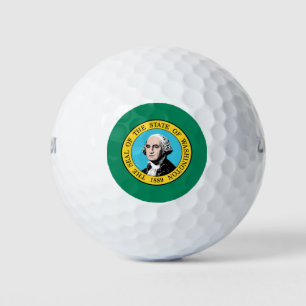 Washington State Flag Golf Balls