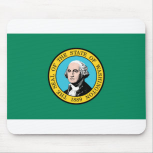 Washington State Flag Mouse Pad