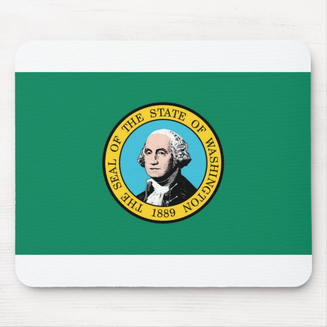 Washington State Flag Mouse Pad (Front)