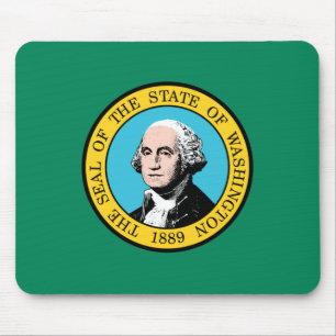 Washington State Flag Mouse Pad