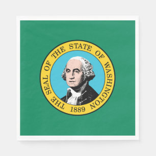 Washington State Flag Napkin