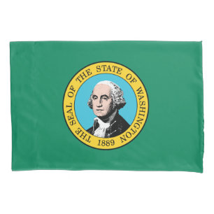 Washington State Flag Pillowcase