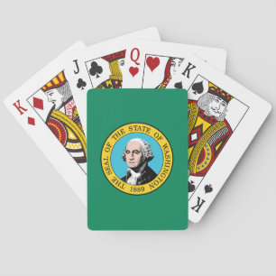 Washington State Flag Playing Cards