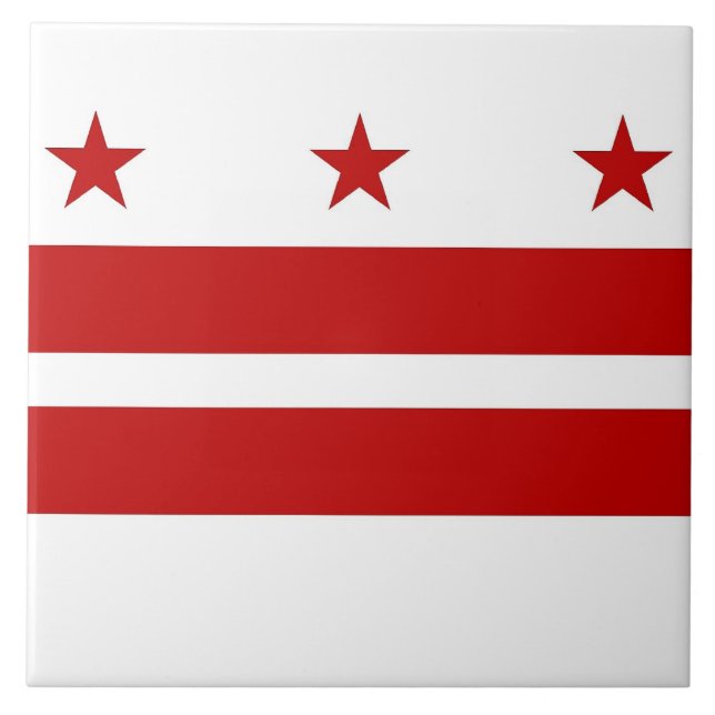 Washington State Flag Tile (Front)