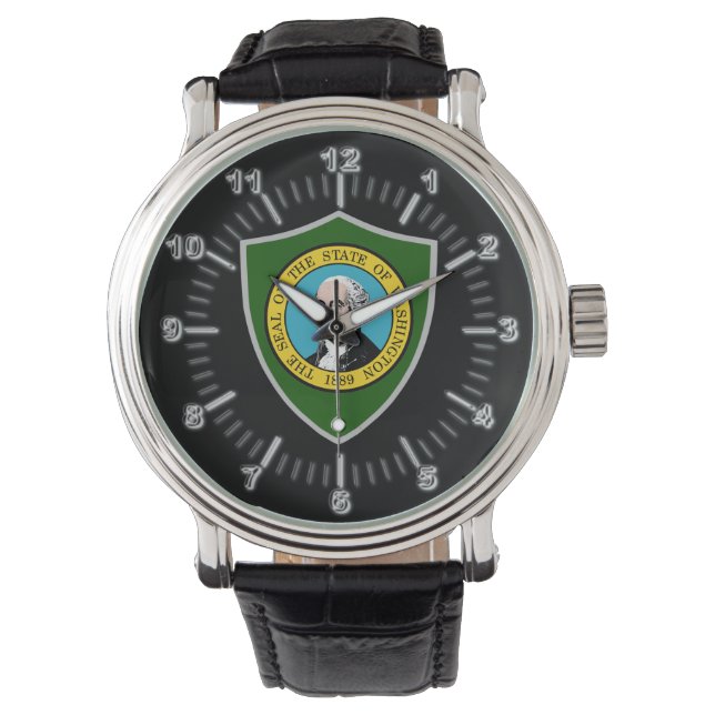 Washington State flag Watch (Front)