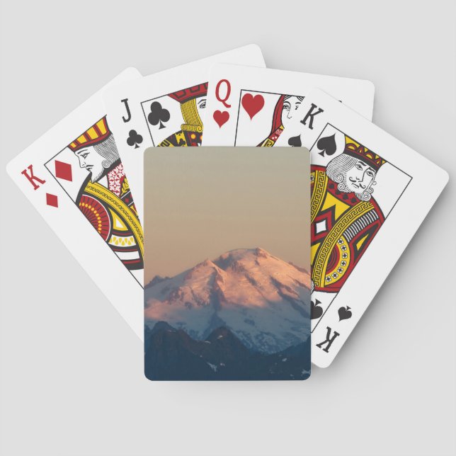 Washington State, North Cascades. Mount Baker Playing Cards (Back)